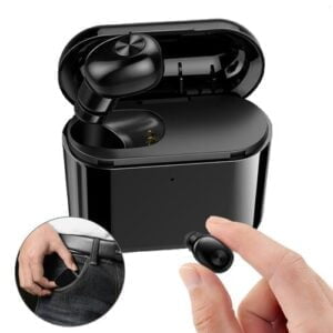 Mini Wireless Bluetooth Earphone With 2 In 1 Portable Charging Storage Box In Ear Noise Reduction
