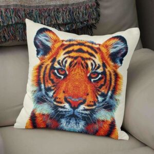 cuscini saadana shanmukam tigre animali colorati cuscino 1027247439912