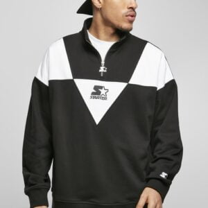 Suéter de hombre Starter Triangle - Negro/Blanco - Shoppy Deals