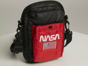 Bolso de hombro negro de hombre de la NASA - Ofertas de compras