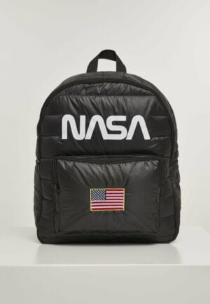 Sac à Dos Matelassé Noir Homme NASA - Shoppy Deals