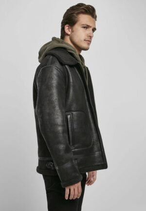 shearling jacket urban classics norviner store 477