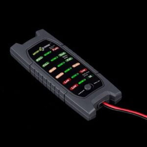 12V Car Battery Tester Alternator Check Analyzer Lead Diagnostic Tool with 6 LED Cay styling dropshipping 4