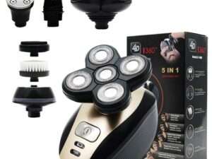 Men's Electric Shaver 5 In 1 Rechargeable Rotary 5 Heads - Shoppy Deals