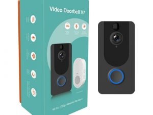 Caméra De Surveillance Sans Fil WiFi , Vidéo Interphone 1080P - Shoppy Deals