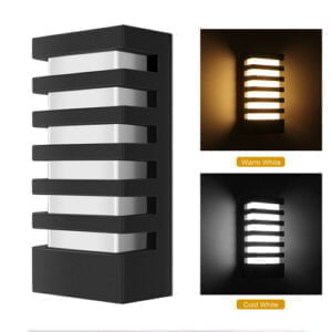 Lámpara de pared impermeable Modern Cube 15W - Shoppy Deals