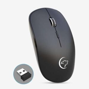 Fashion Stylish And Slim Design 2 4G Wireless Mouse 800 1200 1600 DPI For Notebook Desktop 1