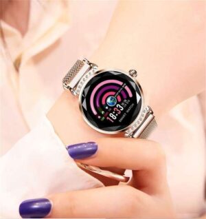 H2 Valentine s Day Gift Women Blood Pressure Sport Smart Bracelet Watch Pedometer Time Clock Display