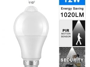 Ampoule LED B22 Capteur de Lumière 12W Blanc - Shoppy Deals