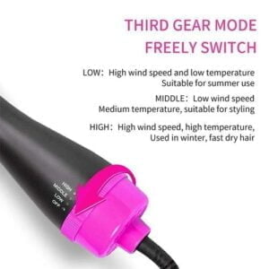 One Step Electric Hot Air Brush Multifunctional Negative Ions Hair Blow Dryer Straightener Brush Smooth Frizz 7746fba3 126b 4a81 969d c397faa67bf1