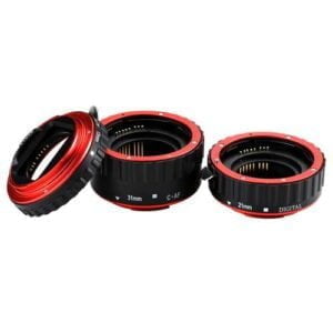 SHOOT Metal Auto Focus AF Macro Extension Tube Ring for CANON EOS Lens Canon 80D