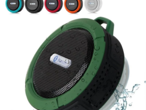 Tragbarer, wasserdichter Mini-Bluetooth-Lautsprecher mit Saugnapf