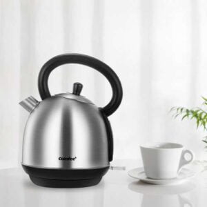 Stainless Steel Electric Kettle with Water Filter - Shoppy Deals