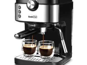 Espressomaschine, Kaffeemaschine 20 Bars GeekChef - Shoppydeals
