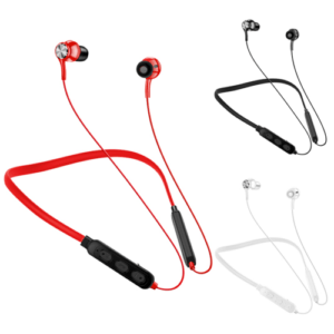 Auriculares deportivos inalámbricos Bluetooth con banda para el cuello (3 colores) - Shoppy Deals