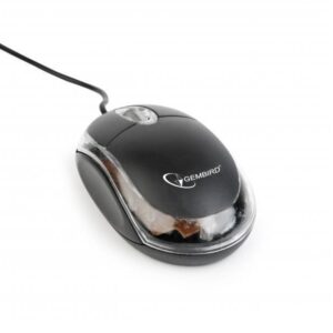 Gembird optical USB mouse black MUS-U-01-BKT