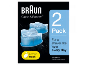 Braun Clean&Charge Refill Cartridges CCR2 2pcs pack