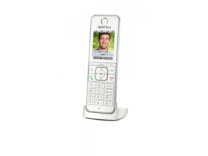 AVM FRITZ!Fon C6 - Téléphone DECT - Haut-parleur - 300 entrées - Identification de l'appelant - Blan