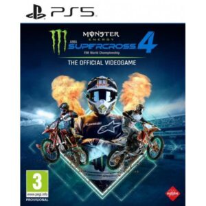 Monster Energy Supercross - The Official Videogame 4 - MILA15.SC.24ST - PlayStation 5