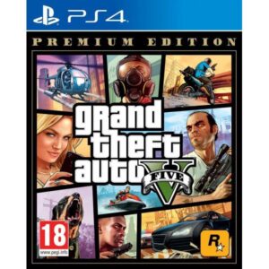 Grand Theft Auto V (GTA 5) Premium Edition -  PlayStation 4