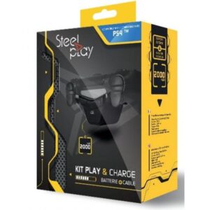 Steelplay Kit Play & Charge Powerbank - ECO8883 - PlayStation 4