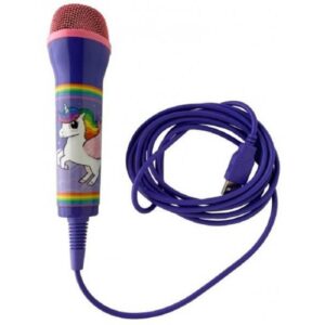 Unicorn Rainbow Microphone - 3M Cable - MFUNICMIC - PlayStation 4