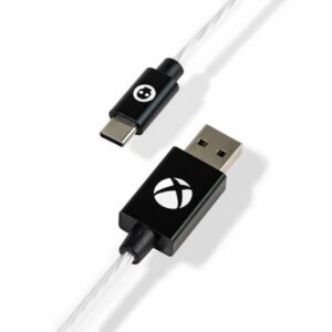Numskull Oficial Xbox LED Cargador Cable Tipo-C - 300131 - Xbox One