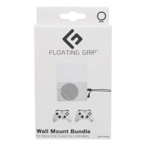 Floating Grips Xbox One S and Controller Wall Mounts - Bundle (White) - FG0101 - Xbox One