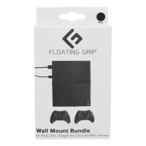 Floating Grip Xbox One and Controller Wall Mounts - Bundle (Black) - FG0040 - Xbox One