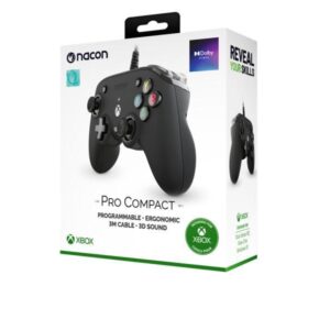NACON Official Pro Compact Controller Black -  Xbox One