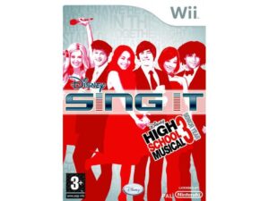 High School Musical 3 Sing it No Microphone (Solus) -  Wii