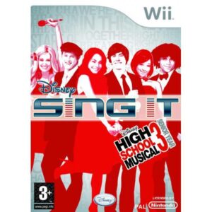 High School Musical 3 Sing it No Microphone (Solus) -  Wii