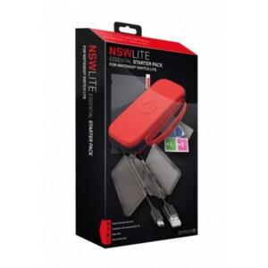 Gioteck Nintendo Switch Lite Essential Starter Pack - 308218 - Nintendo Switch