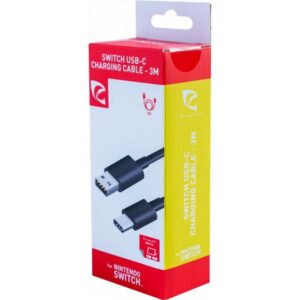 Piranha Switch USB-C Charging Cable 3M - 397518 - Nintendo Switch