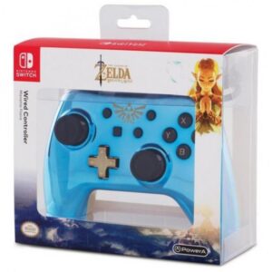 PowerA Controller Chrome - Blue Zelda - 323116 - Nintendo Switch