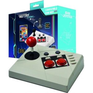 Steelplay Retro Line - Edge Joystick - NES Classic Mini + Cheat Code Book - ECO9101 - Nintendo Enter