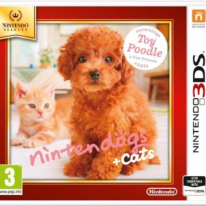 Nintendogs and Cats 3D Toy Poodle (Select) - 201502 - Nintendo 3DS