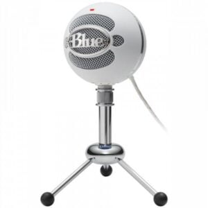 Blue - Microphone Snowball Textured White - 988-000187 - PC