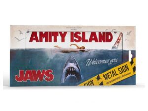 JAWS Amity Island Metal Sign -  Fan Shop and Merchandise