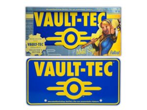 Fallout 'Vaul-Tec'  Metal sign -  Fan Shop and Merchandise
