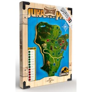 Jurassic Park - Wooden Map - DCJP16 - Fan Shop and Merchandise