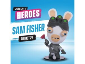 Heroes Collection - Rabbids Sam Fisher Chibi Figure - 300114062 - Fan Shop and Merchandise