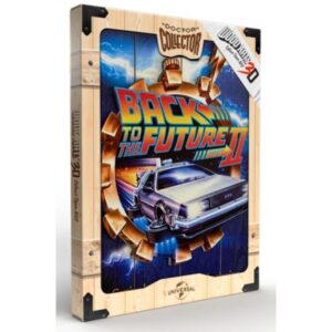 Back to the future WOOD POSTER BTTF2 - DCBTTF04 - Fan Shop and Merchandise