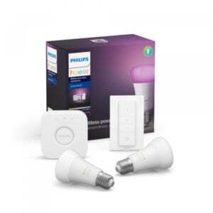 Philips Hue - 2xE27 + Bridge & Dimmer Color Ambiance - 929002216806