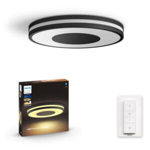 Philips Hue - Connected Being Hue Ceiling Lamp Ambiance - Bluetooth (Black)