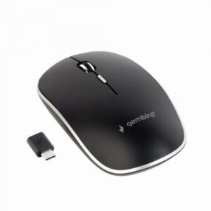 Gembird MUSW-4BSC-01 mouse Ambidextrous RF Wireless+USB Type-C Optical 1600 - Mouse - 1.600 dpi MUSW