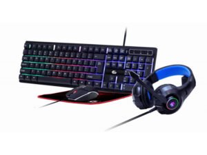Gembird Gaming SetinchGhostinch with 4in1 backlight keyboard mouse pad GGS-UMGL4-02