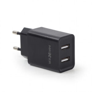 EnerGenie mobile device charger Black Indoor EG-U2C2A-03-BK