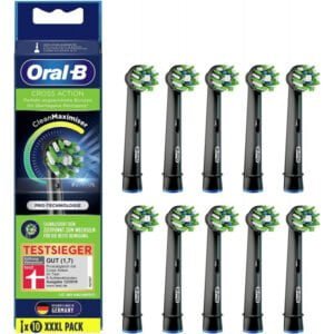 Oral-B CrossAction CleanMaximizer Replacement BrushHeads 10pcs black 410324