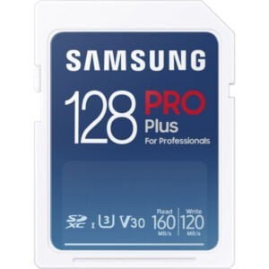 Samsung SD CARD EVO PLUS 128GB class10 - Secure Digital (SD) MB-SD128K/EU
